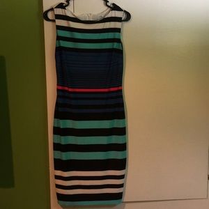 Cache striped, ultra light dress